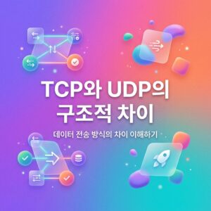 ai thumbnail gradient TCP와 UDP의 구조적 차이 1786962508